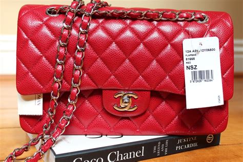 red chanel classic flap medium|chanel vintage classic flap.